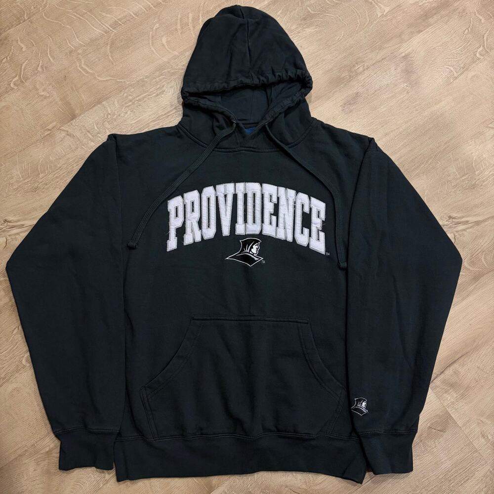 Old Varsity Brand Providence College Friars Hoodie Sweatshirt Men's Medium Black